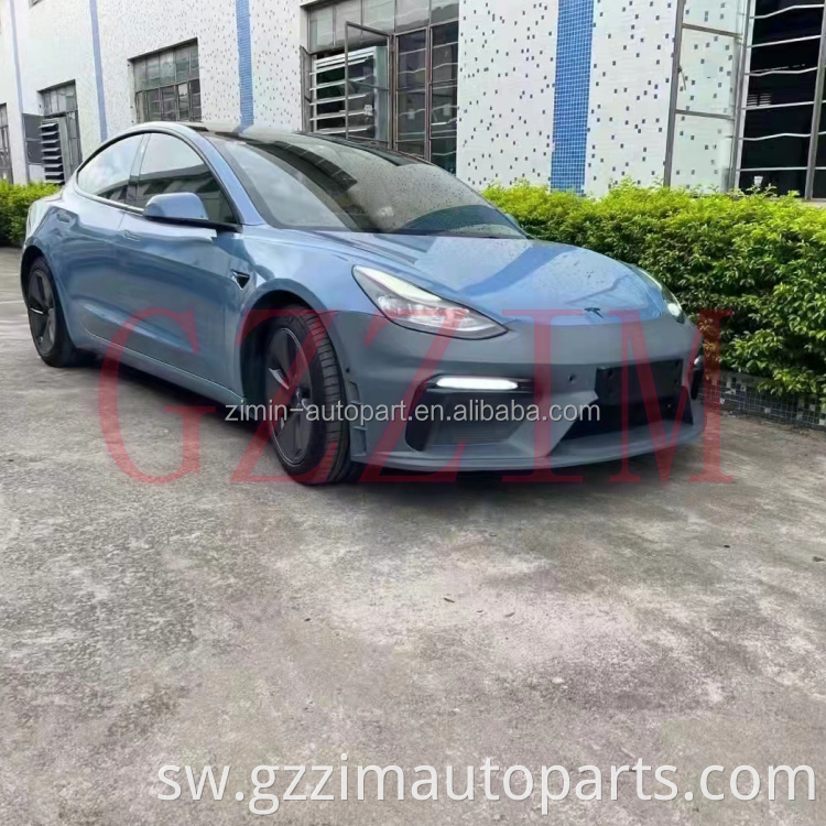 car accessories Plastic facelift grille bodykit  fortesla Model 3 upgrade to GT style